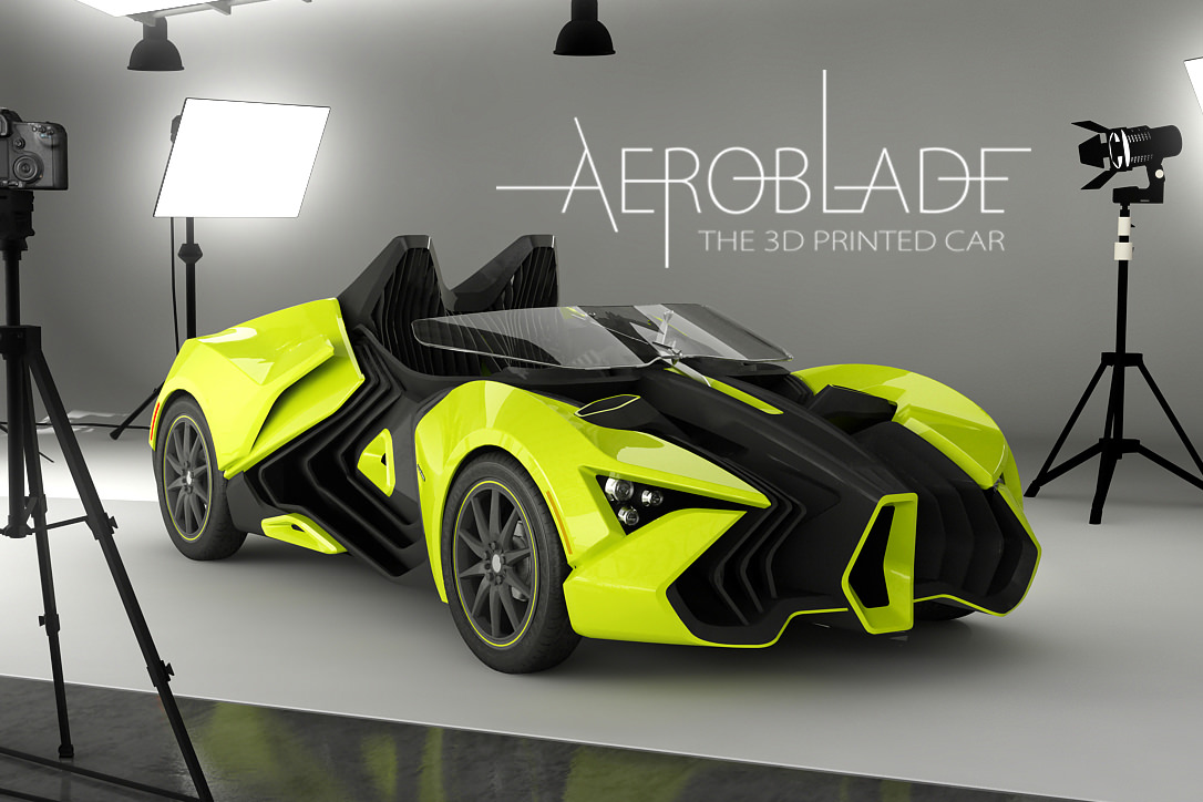 世界初の3Dプリント電気自動車プロジェクト | 3DP id.arts