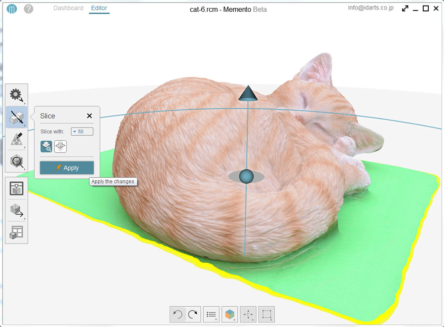 how to navigate in autodesk memento