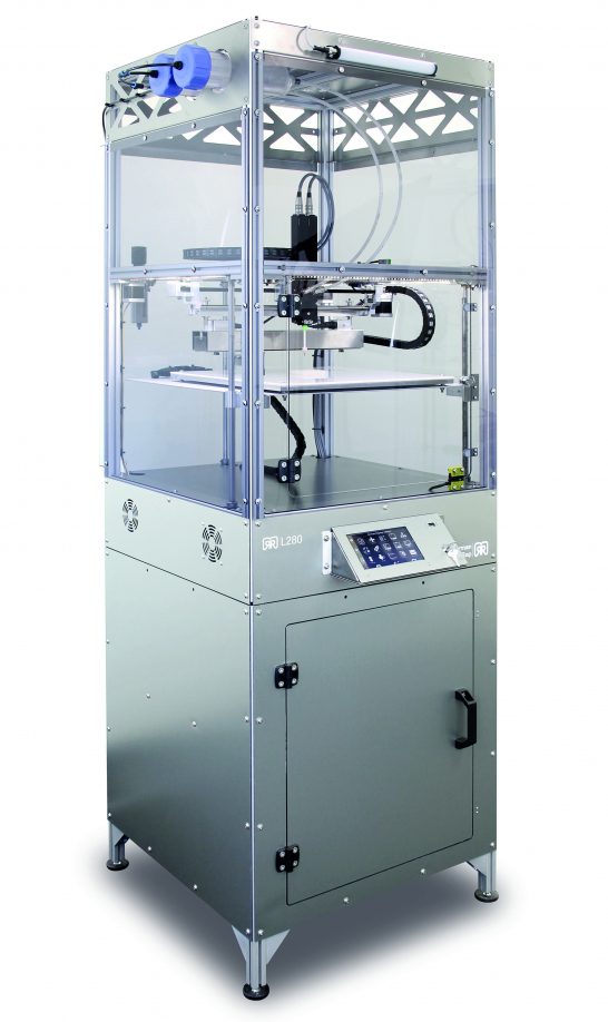 シリコン材料を造形できる液体3Dプリンタ登場 3DP id.arts