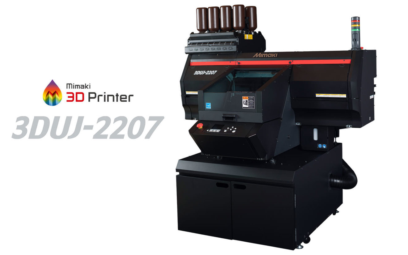 小型フルカラー3Dプリンタ「3DUJ2207」 3DP id.arts